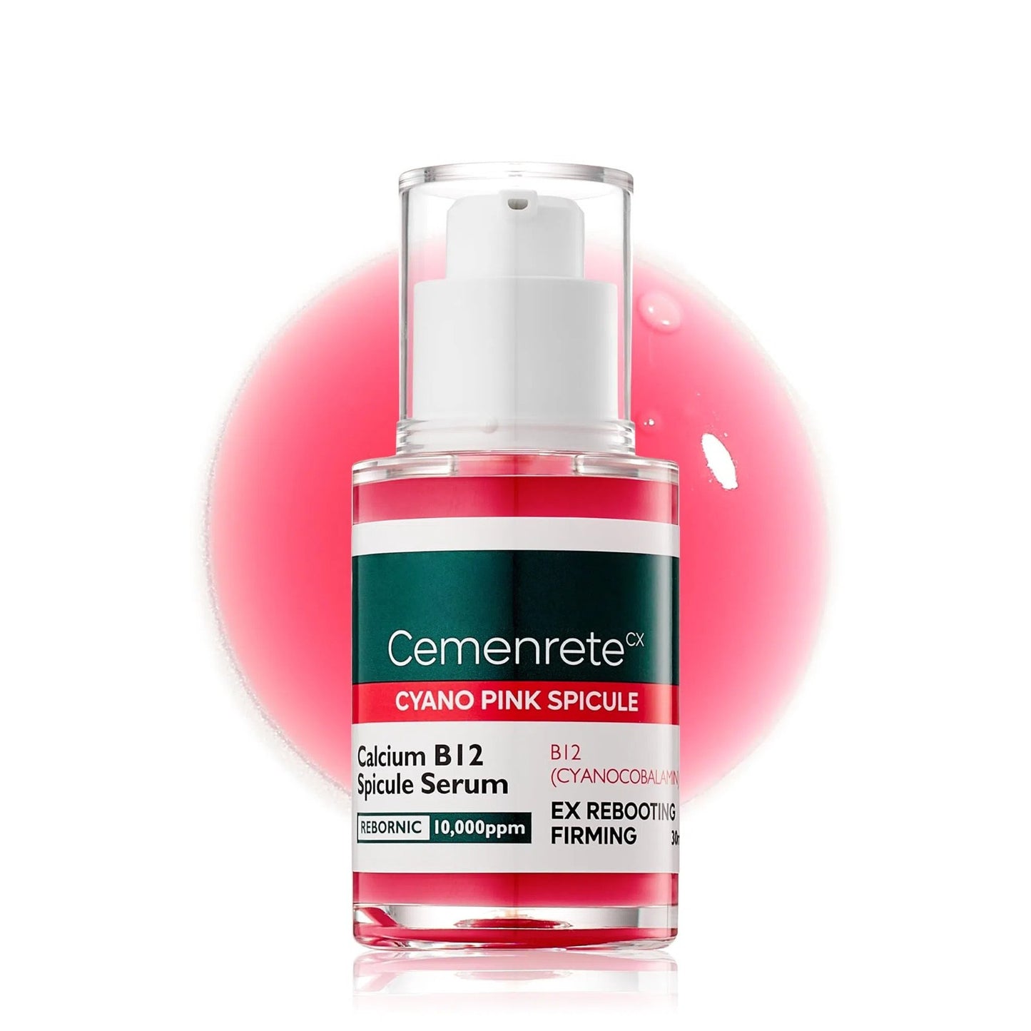 Cemenrete Calcium B12 Cyano Pink Spicule Serum