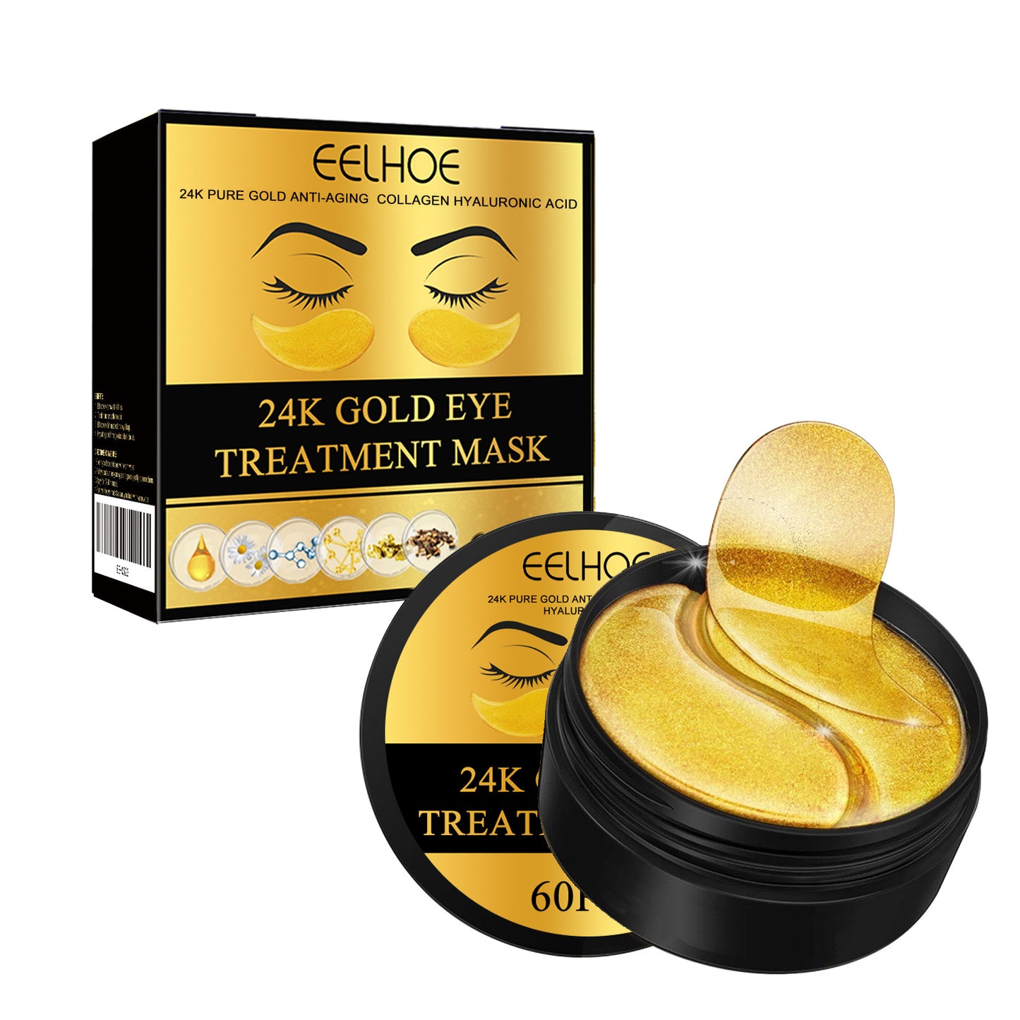 Eelhoe 24K Gold Eye Treatment Mask